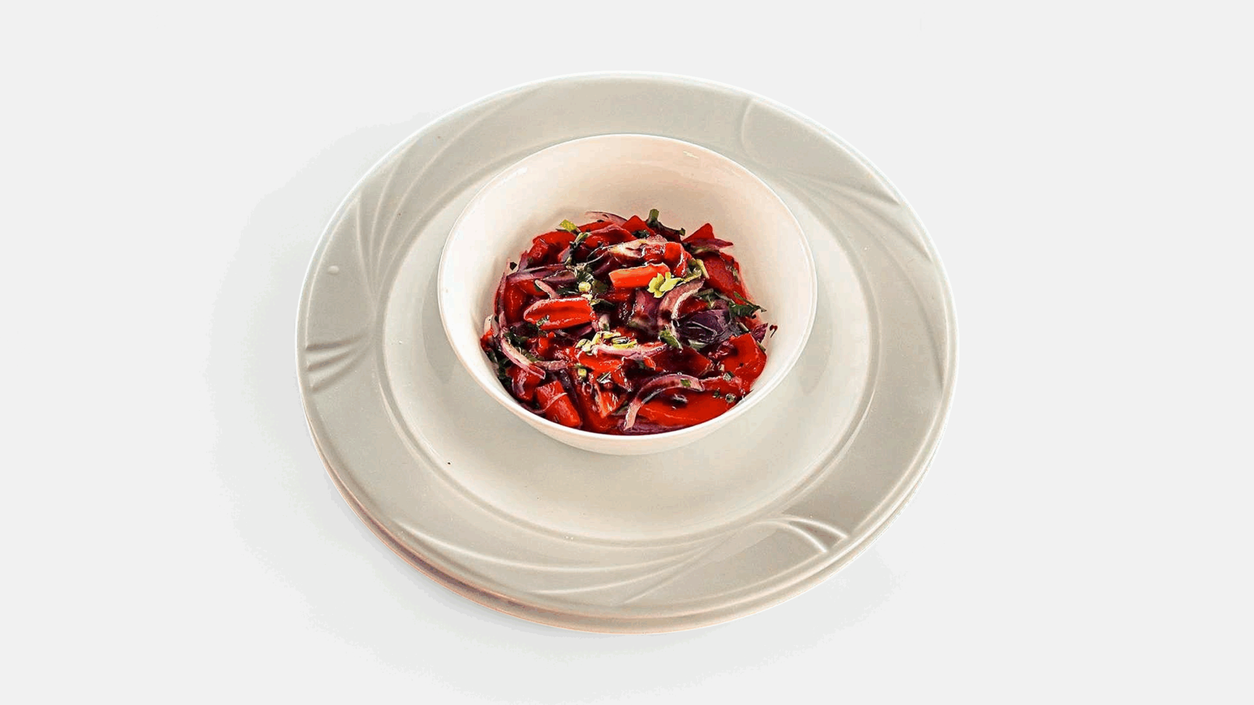 Salată de ardei copti