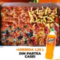 Pizza party  60 × 40 cm For Kids + Mirinda